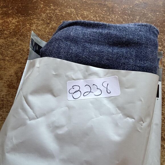 J.Crew Sweater Mens XL Blue Heather Cotton Crewneck Knit Pullover Long Sleeve - Picture 8 of 8